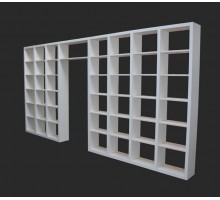 Boekenkast Verona (deurombouw)