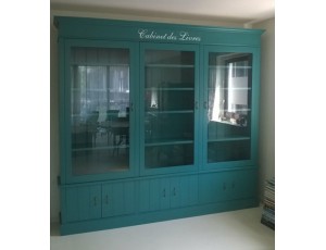 Boekenkast met deuren 7517