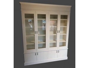 Boekenkast met deuren 7522