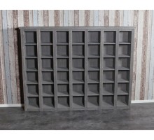 Singles-kast 7x6 vakken