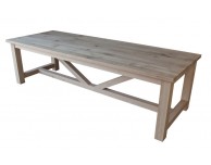 Eiken eettafel 'Provence'