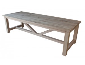 Eiken eettafel 'Provence'