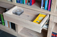 Boekenkast met ladder